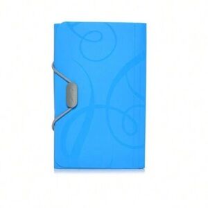 *NEW* 1pc Accordion Style Folder Invoice - Color: Blue